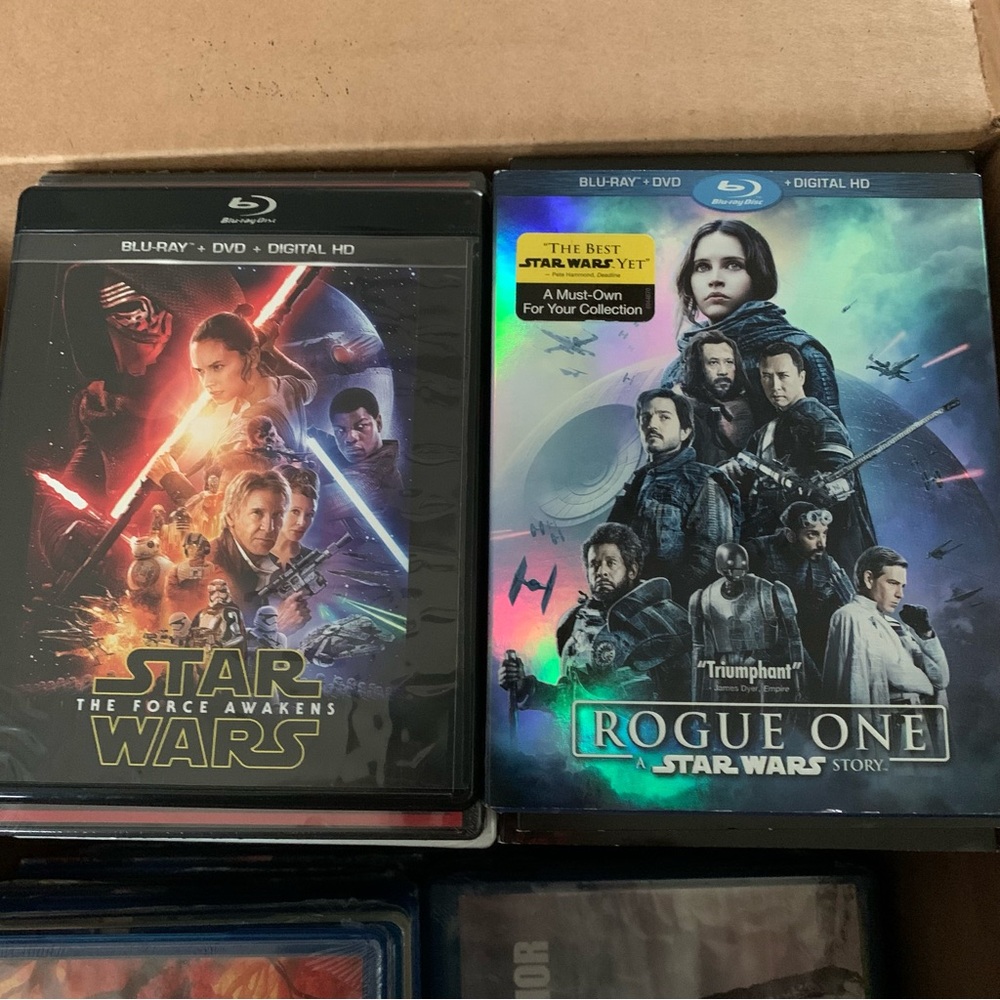 Star Wars Blu-ray Set - The Force Awakens & Rogue One
